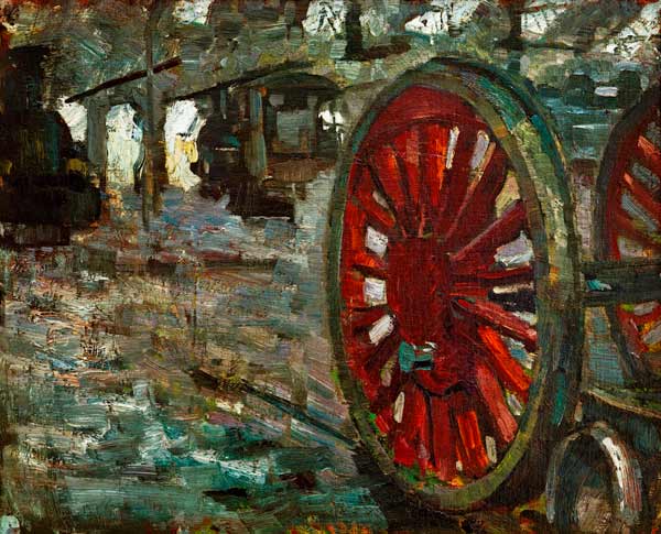 Red Wheels a Hermann Pleuer