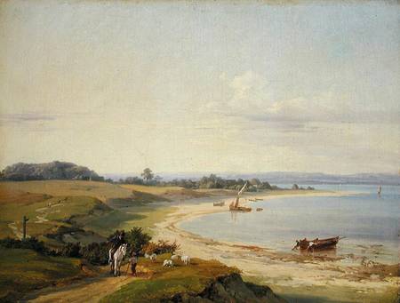 Coastal Landscape a Hermann Soltau