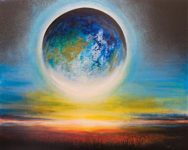 Blue Dawn  150x120cm 06/2015