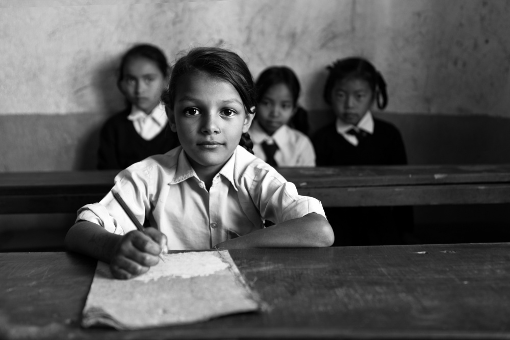 School in Nepal a Hesham Alhumaid