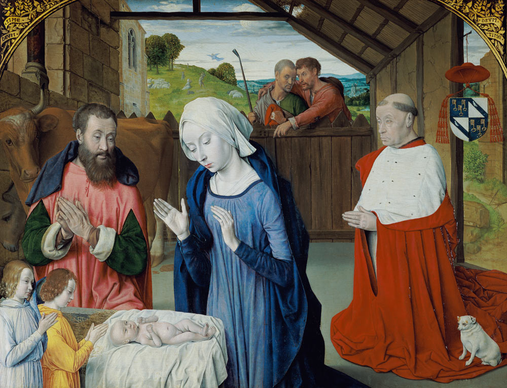 Birth Christi. a Hey, Jean  Meister von Moulins
