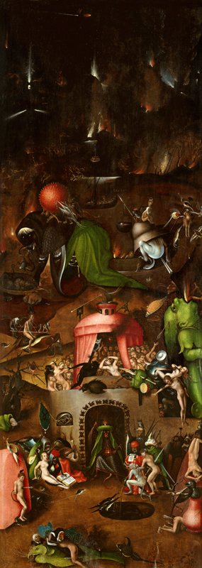 Last Judgement (right panel) a Hieronymus Bosch