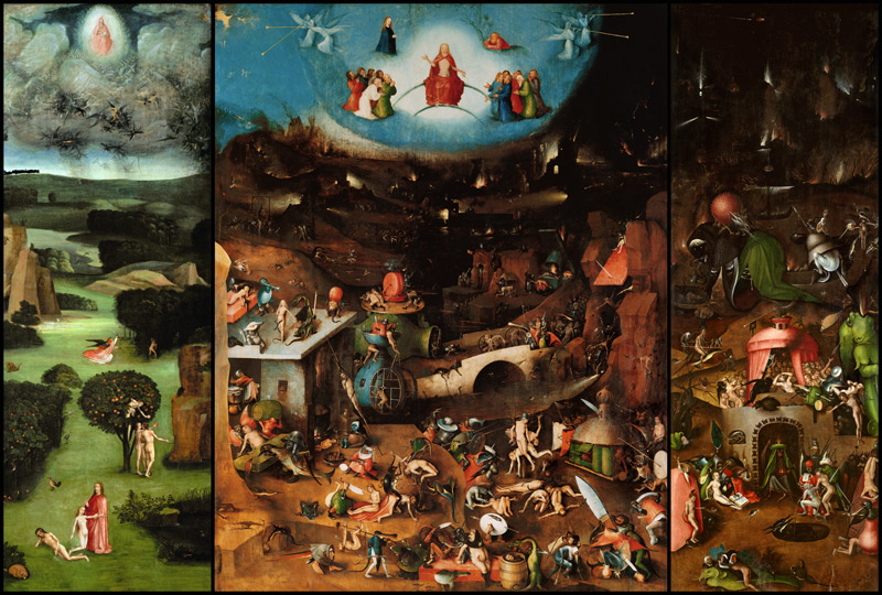 The Last Judgement a Hieronymus Bosch