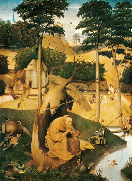 St. Antonius. a Hieronymus Bosch