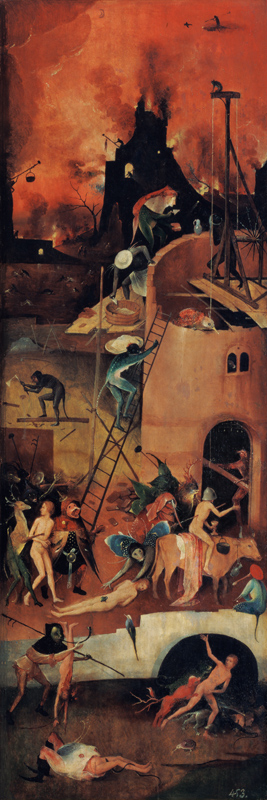 Hell , Escorial a Hieronymus Bosch
