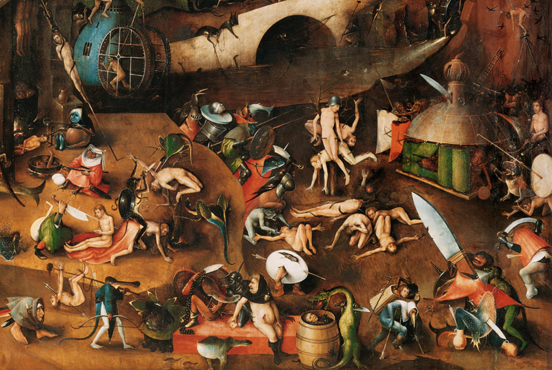 The Last Judgement, detail a Hieronymus Bosch