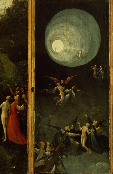 Ascent to the Heavenly Paradise a Hieronymus Bosch