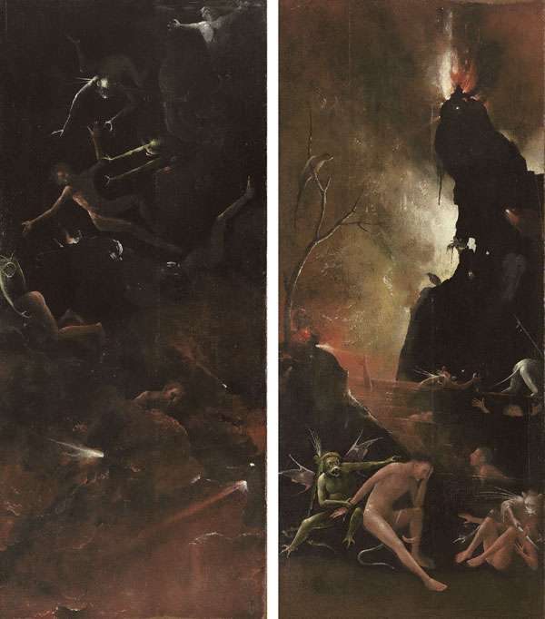 Bosch / Caduta dei dannati / Inferno a Hieronymus Bosch