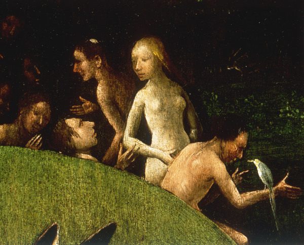 Bosch / The Earthly Paradise / detail a Hieronymus Bosch