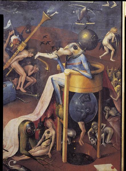 Bosch, Garden of Earthly Delights,Detail a Hieronymus Bosch