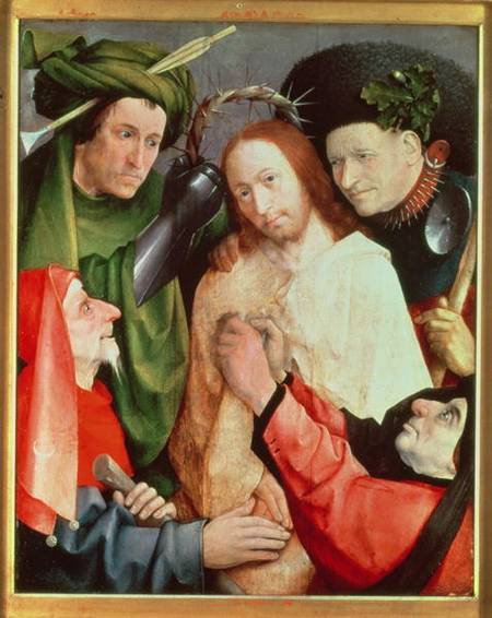 Christ Mocked (The Crowning with Thorns) a Hieronymus Bosch