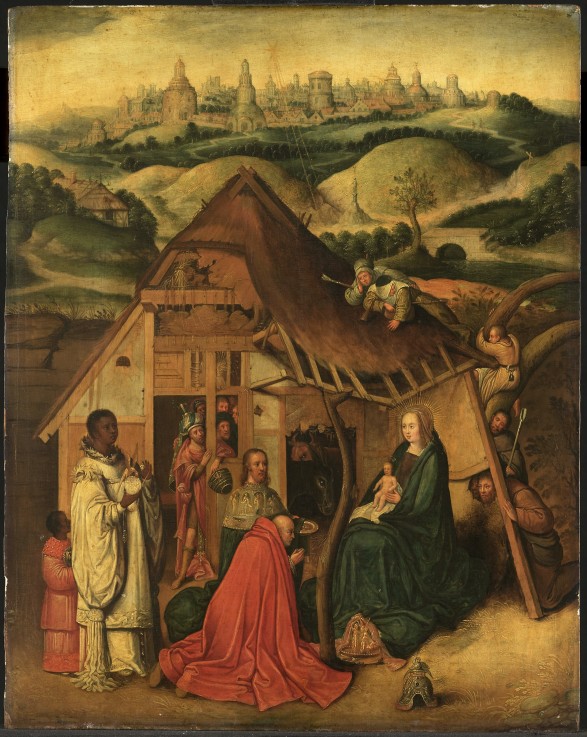 The Adoration of the Magi a Hieronymus Bosch