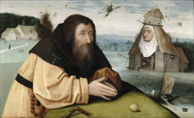 The Temptation of Saint Anthony a Hieronymus Bosch