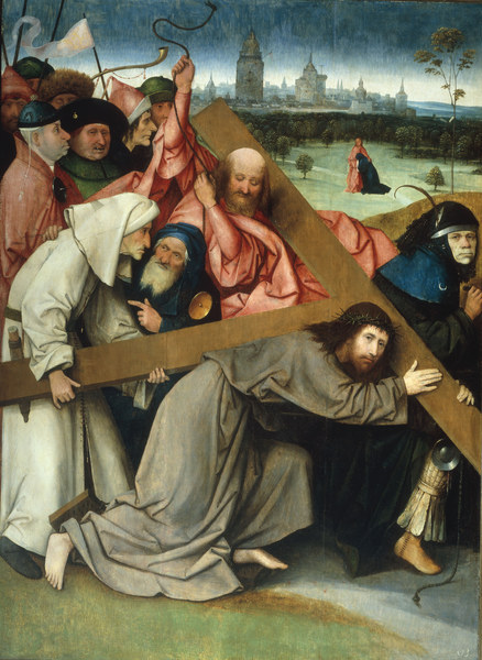 Carrying the Cross a Hieronymus Bosch