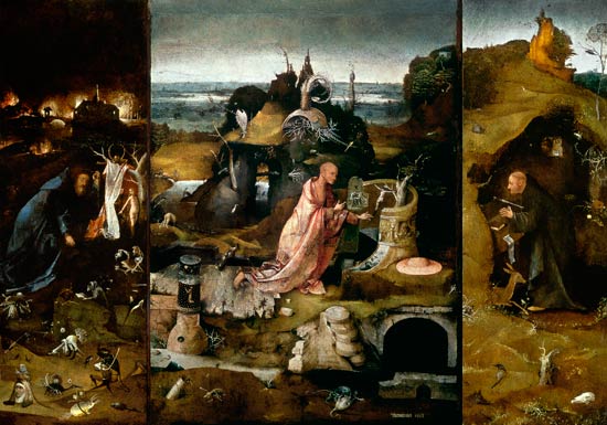 Altarpiece of the Hermits a Hieronymus Bosch