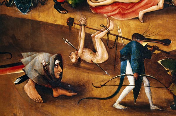 H.Bosch / Last Judgement / Detail a Hieronymus Bosch