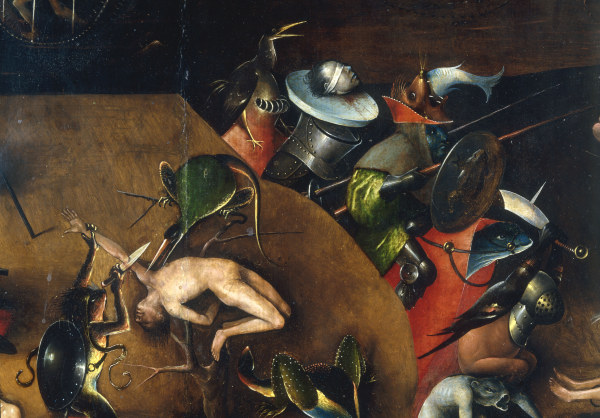 H.Bosch / Last Judgement / Detail a Hieronymus Bosch