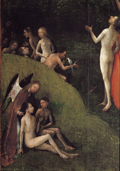H.Bosch, Das irdische Paradies, Ausschn. a Hieronymus Bosch