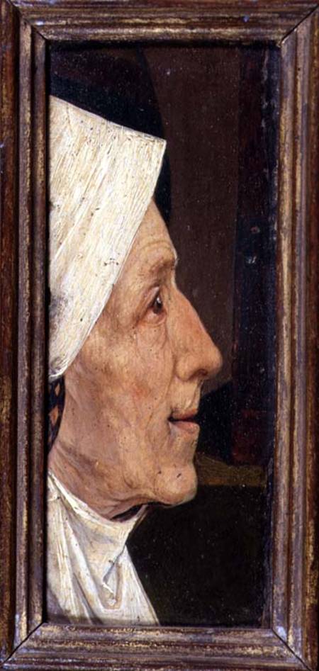 Head of an Old Woman a Hieronymus Bosch