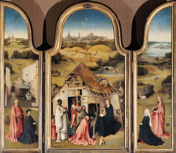 The Adoration of the Magi a Hieronymus Bosch