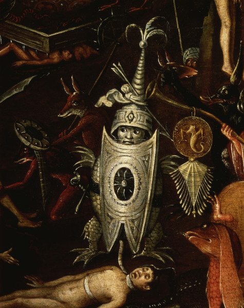 JS after Bosch (?) / Hell / Detail a Hieronymus Bosch