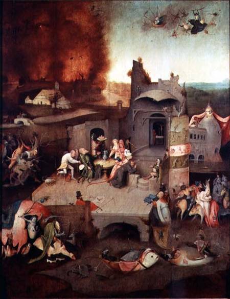 Temptation of Saint Anthony a Hieronymus Bosch