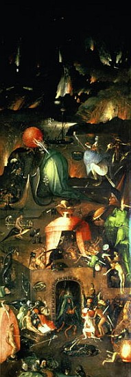 The Last Judgement (Altarpiece): Interior of Right Wing a Hieronymus Bosch