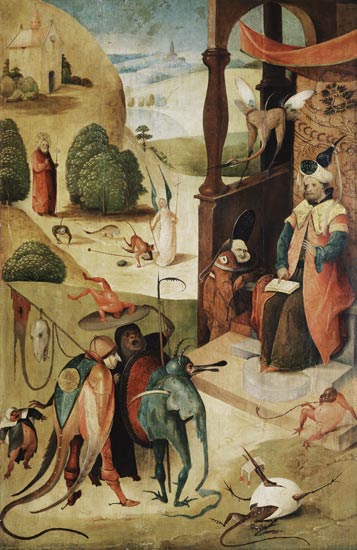 St.James and the Magician a Hieronymus Bosch