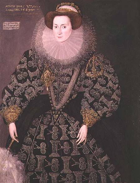 Frances Clinton, Lady Chandos (1552-1623) a Hieronymus Custodis