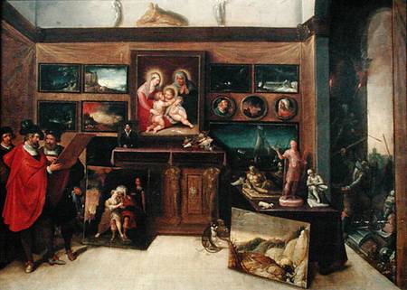 The Amateur's Exhibition Room a Hieronymus II Francken