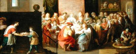 The Marriage Feast at Cana a Hieronymus II Francken