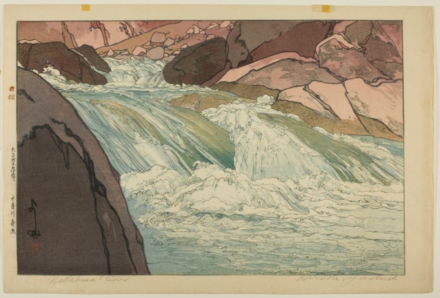 Nakabusa River Rapids a Yoshida Hiroshi