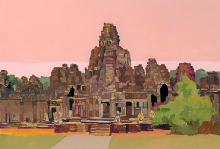 Angkor Thom in Cambodia