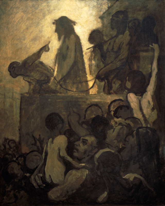 Ecce homo a Honoré Daumier