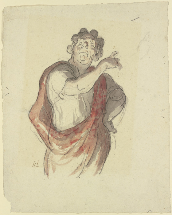 The tragedy a Honoré Daumier