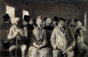 Third class a Honoré Daumier