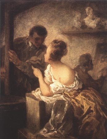 L ' studio a Honoré Daumier