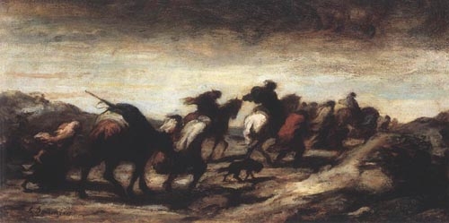 Le's Fugitifs a Honoré Daumier