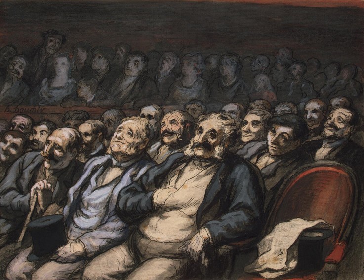 Orchestra Seat a Honoré Daumier