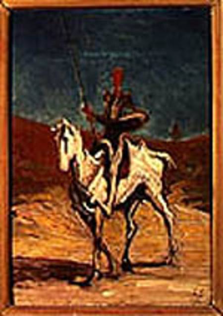 Don Quixote a Honoré Daumier