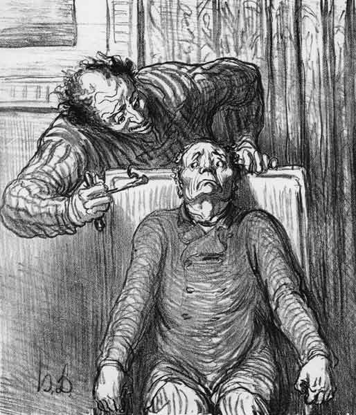 Dentistry / Voyons.. / Daumier a Honoré Daumier