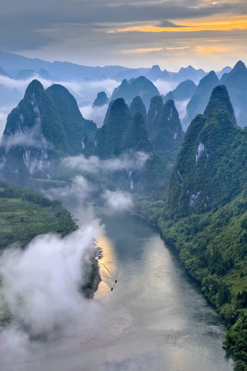 Li River a Hua Zhu