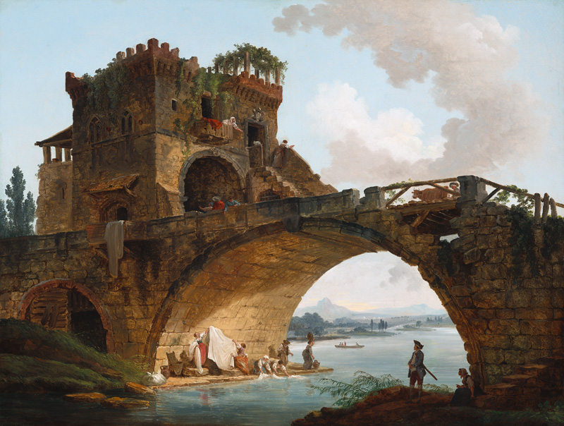 The Ponte Salario a Hubert Robert
