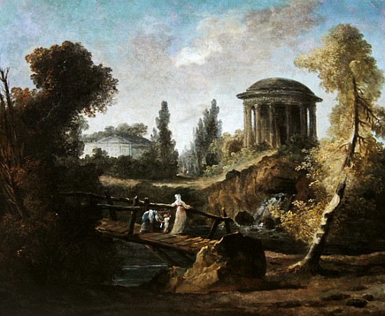 The Cascades at Tivoli, c. 1775 a Hubert Robert