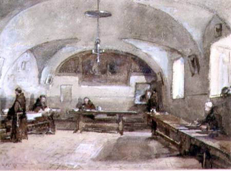 Interior of the Capuchin Convent at Albano a Hugh Carter