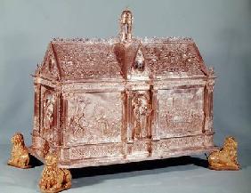 Reliquary chest of St. Macairius (d.1012) of Ghent