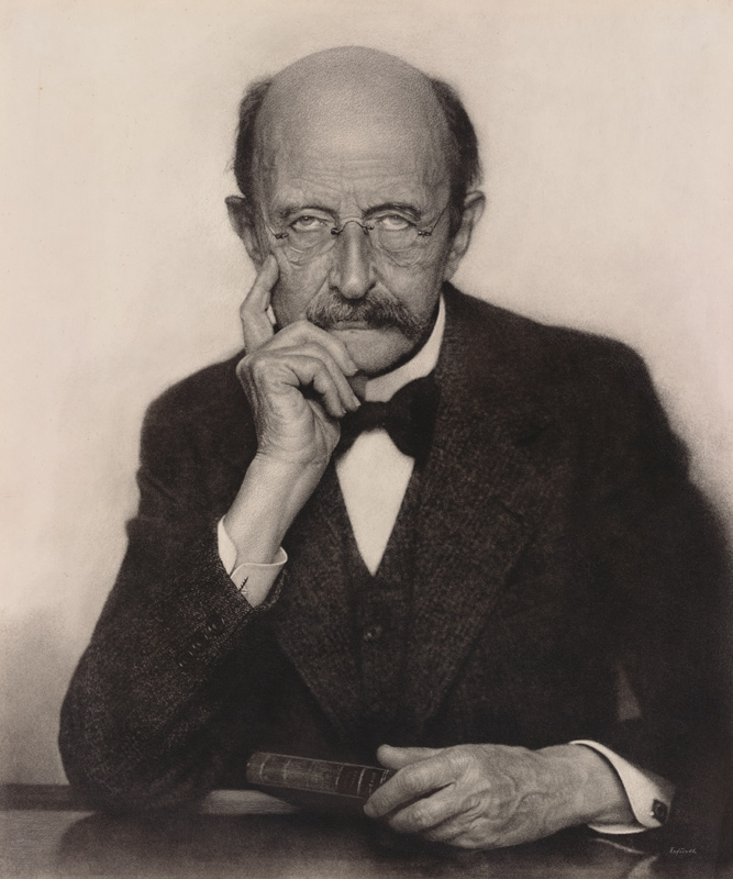Max Planck a Hugo Erfurth
