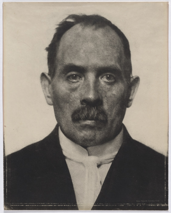 Portrait of Lovis Corinth a Hugo Erfurth