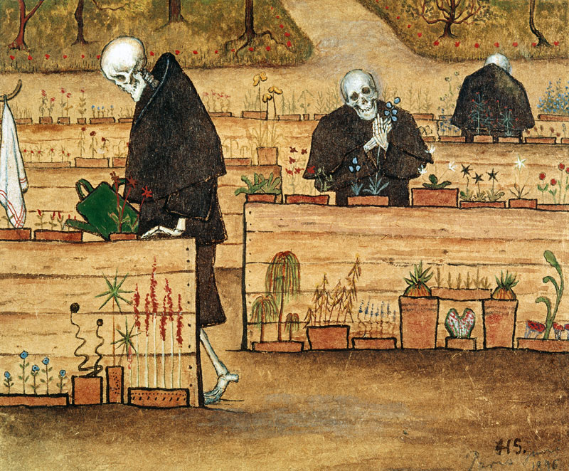 The Garden of Death a Hugo Simberg