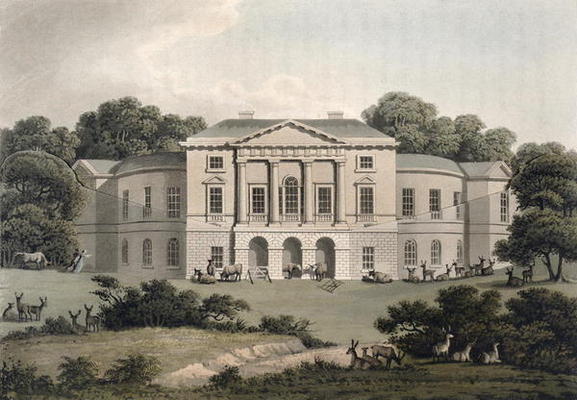 Lord Sidmouth's, in Richmond Park, from 'Fragments on the Theory and Practice of Landscape Gardening a Humphry Repton